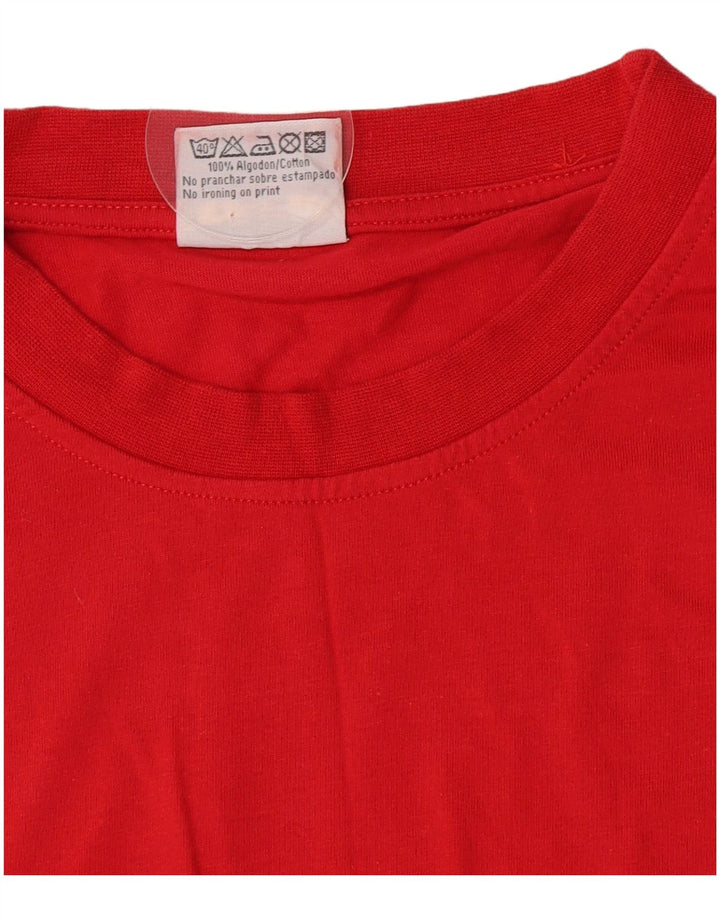 Lee Boys T-Shirt Top 15-16 Years XL Red Cotton
