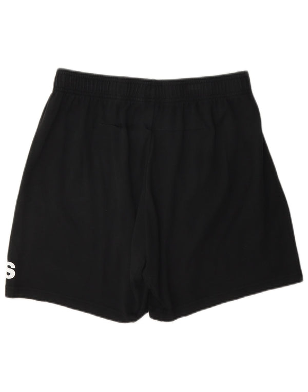 Adidas Mens Graphic Sport Shorts Medium Black Cotton