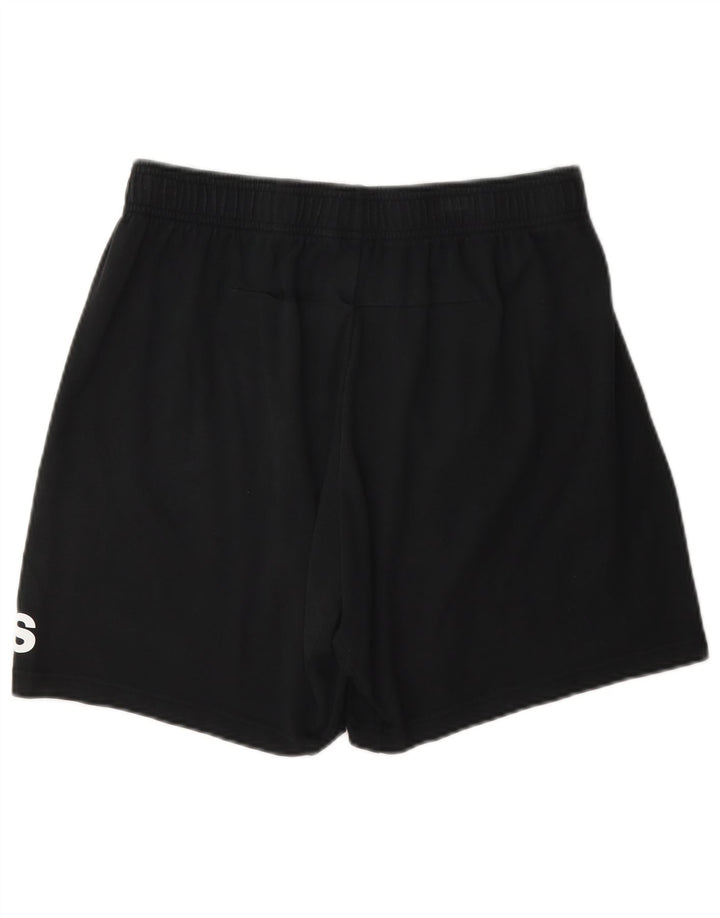 Adidas Mens Graphic Sport Shorts Medium Black Cotton