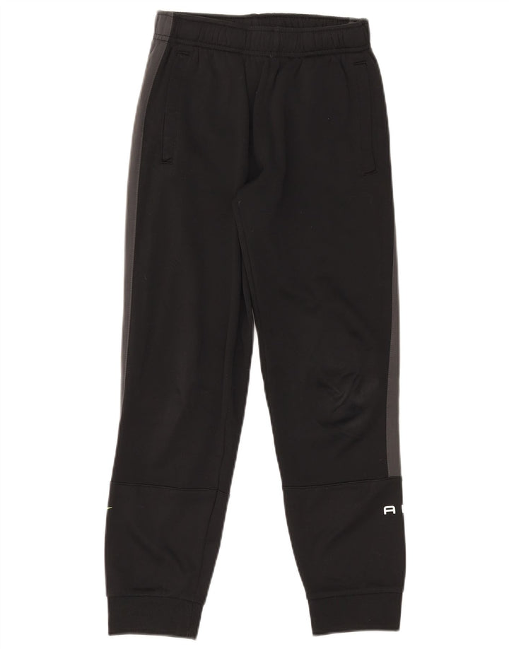 Nike Boys Dri Fit Tracksuit Trousers Joggers 10-11 Years Medium Black
