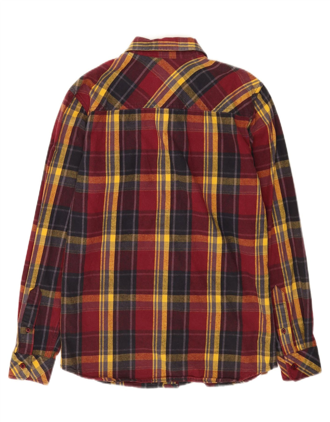 Rip Curl Mens Flannel Shirt Small Red Check