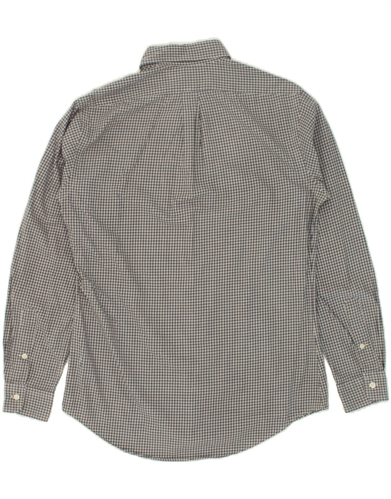 POLO RALPH LAUREN Mens Shirt Small Grey Check Cotton | Vintage Polo Ralph Lauren | Thrift | Second-Hand Polo Ralph Lauren | Used Clothing | Messina Hembry 