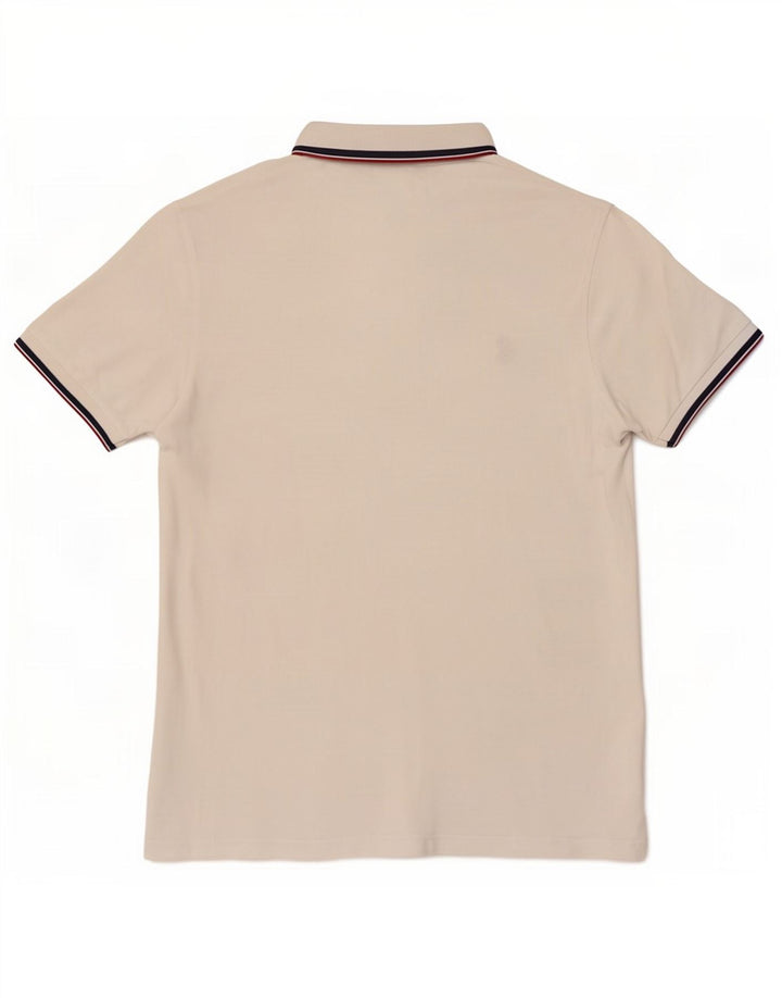U.S. Polo Assn. Mens Polo Shirt Medium White Cotton