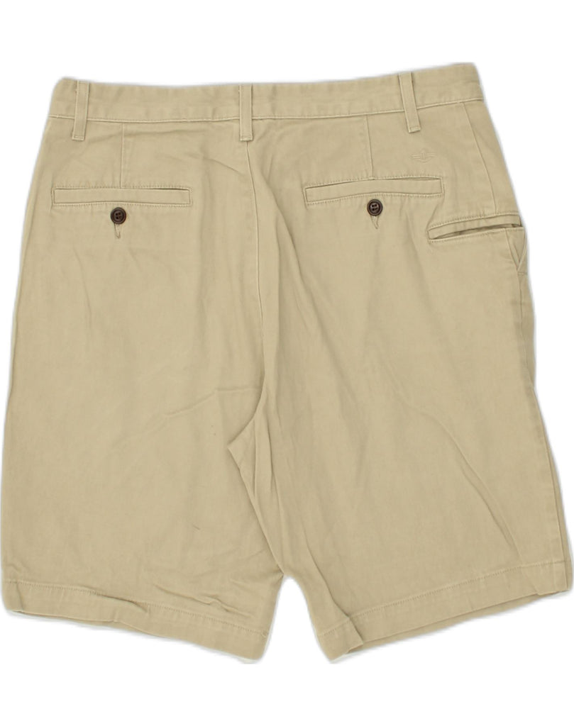 DOCKERS Mens Chino Shorts W34 Large Beige Cotton | Vintage Dockers | Thrift | Second-Hand Dockers | Used Clothing | Messina Hembry 