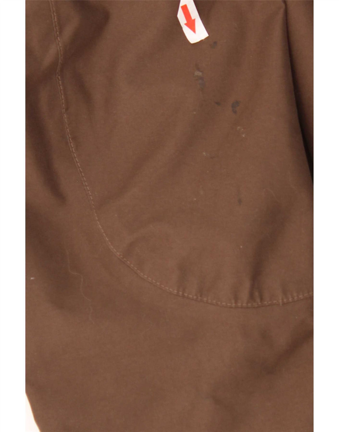 Jack Wolfskin Womens Hooded Parka Jacket UK 16 Large Brown Polyester