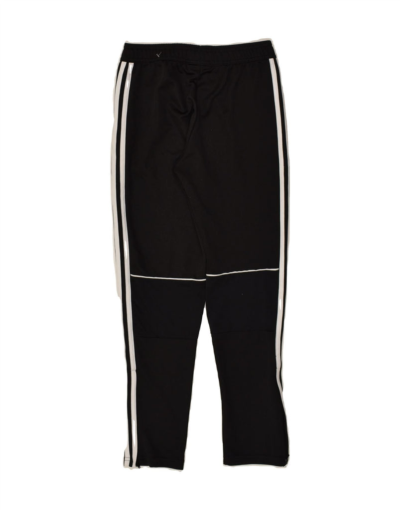 ADIDAS Boys Tracksuit Trousers 11-12 Years Black Polyester | Vintage Adidas | Thrift | Second-Hand Adidas | Used Clothing | Messina Hembry 