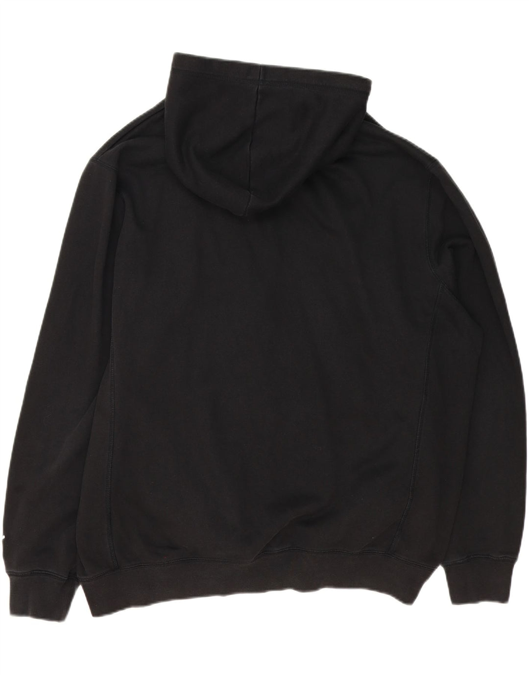 PUMA Mens Graphic Hoodie Jumper 2XL Black Cotton Vintage Puma and Second-Hand Puma from Messina Hembry 
