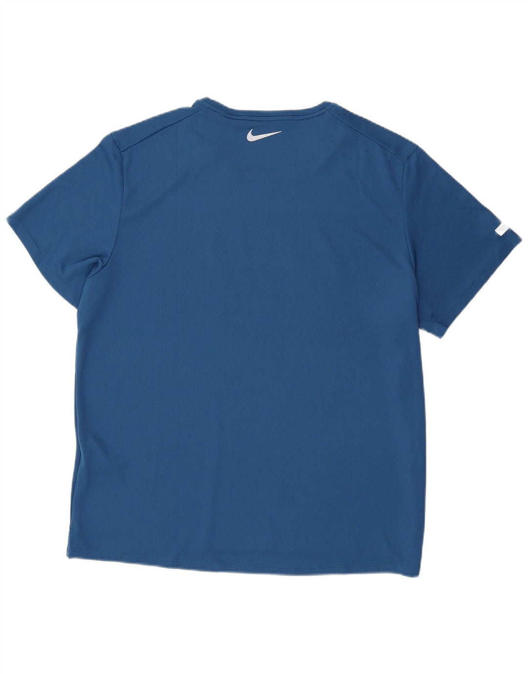 Nike Mens Dri Fit Graphic T-Shirt Top XL Blue Polyester