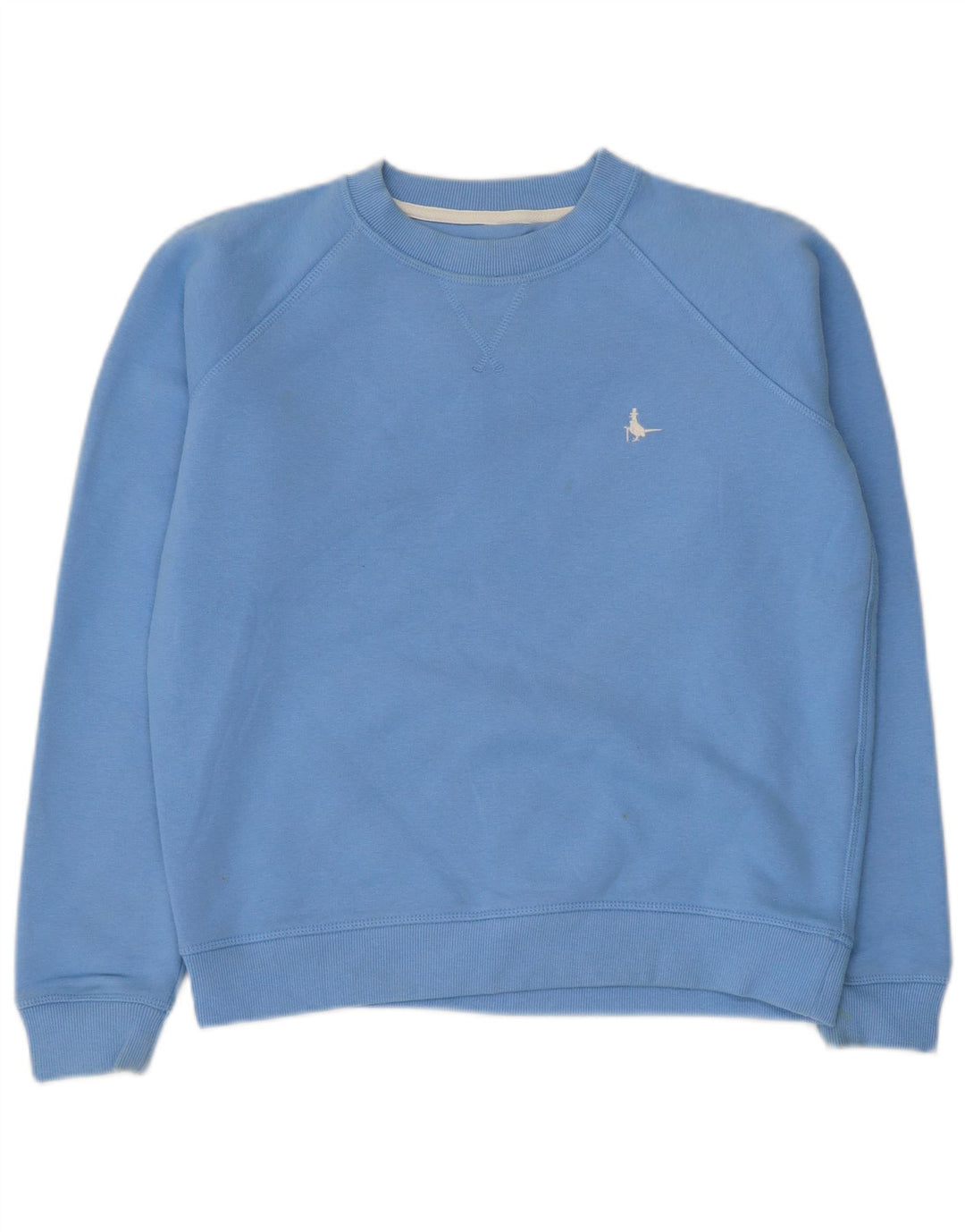 Jack Wills Womens Oversized Sweatshirt Jumper UK 8 Small Blue Cotton