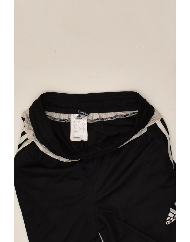 ADIDAS Womens Leggings UK 4/6 XS Black Polyester | Vintage Adidas | Thrift | Second-Hand Adidas | Used Clothing | Messina Hembry 