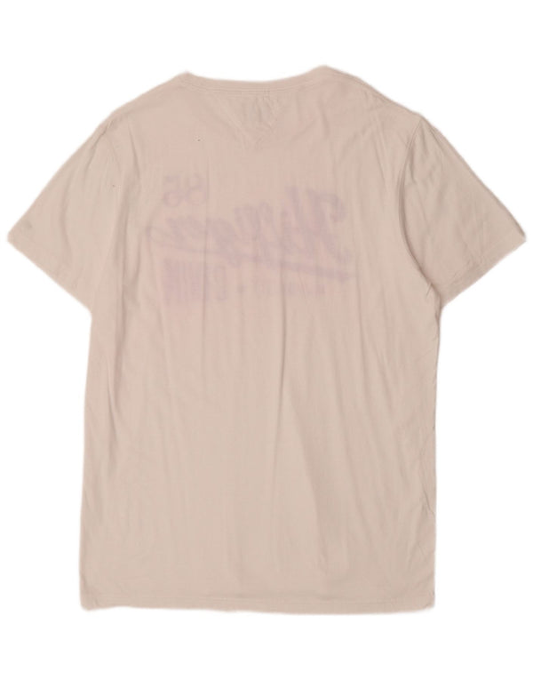 Tommy Hilfiger Mens Graphic T-Shirt Top 2XL White