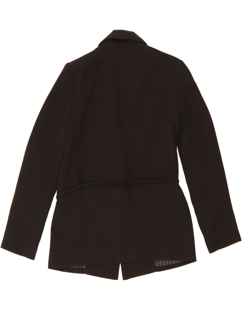 TOPSHOP Womens Blazer Jacket UK 6 XS  Black Viscose Vintage Topshop and Second-Hand Topshop from Messina Hembry 