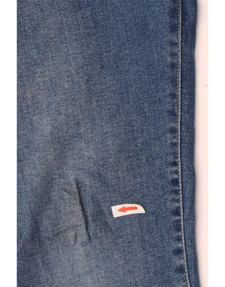 Gas Womens Slim Jeans  W27 L26 Blue Cotton