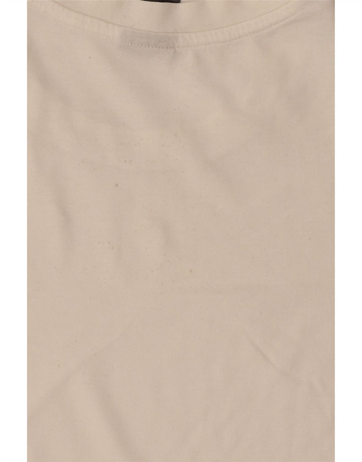 Adidas Womens T-Shirt Top UK 12/14 Medium White
