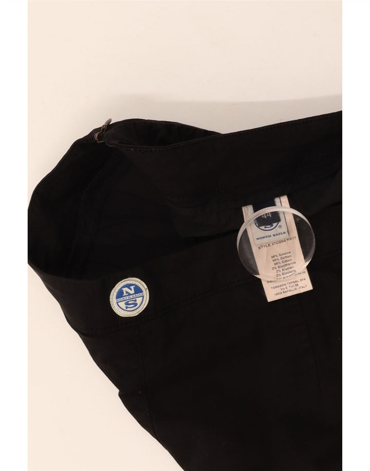 NORTH SAILS Womens Mini Skirt IT 44 Medium W30  Black Cotton