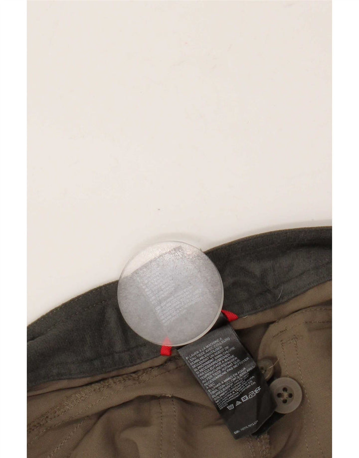 The North Face Womens Chino Shorts US 6 Medium W30 Khaki Nylon
