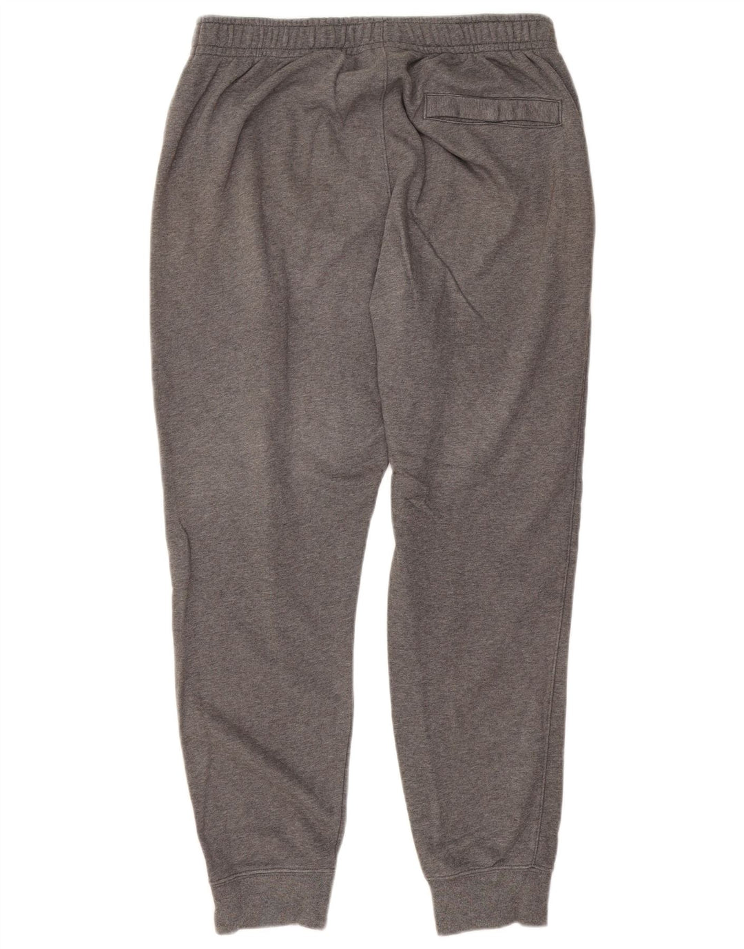 NIKE Mens Tracksuit Trousers Joggers Large  Grey Cotton