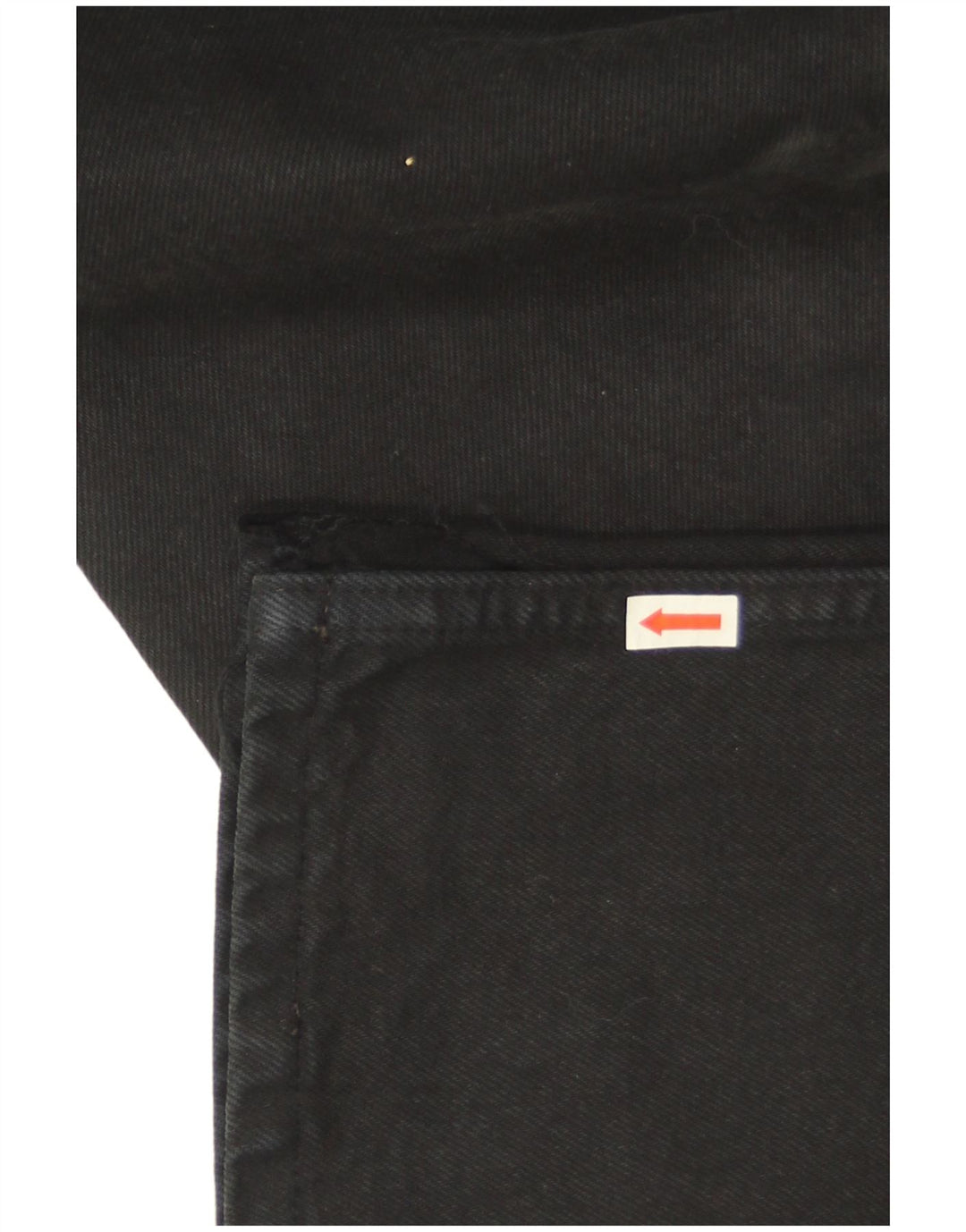 Levi's Mens 501 Straight Jeans W27 L30 Black Cotton