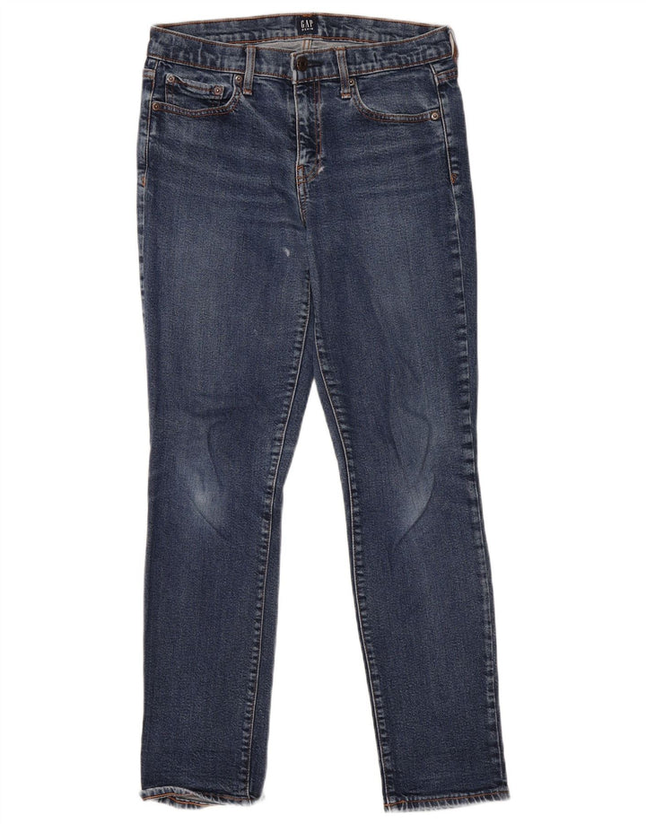 Gap Womens Slim Jeans W28 L28 Blue Cotton
