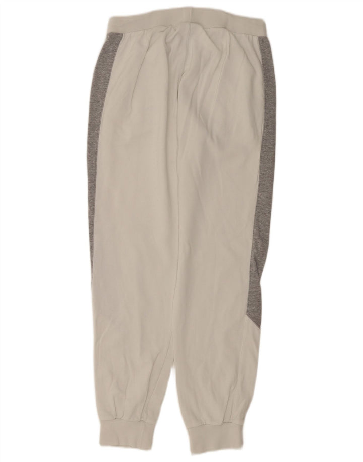 Champion Womens Tracksuit Trousers Joggers UK 12 Medium White Colourblock