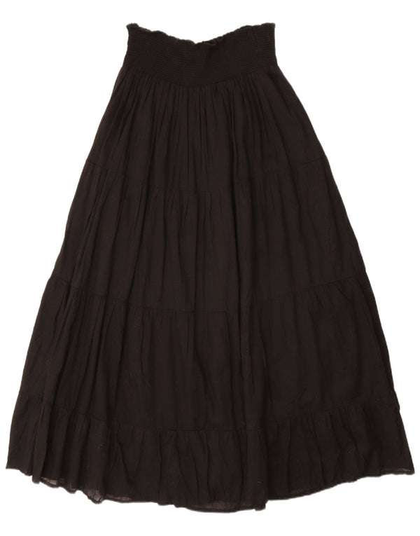 ZARA Womens High Waist A-Line Skirt Large W30 Black