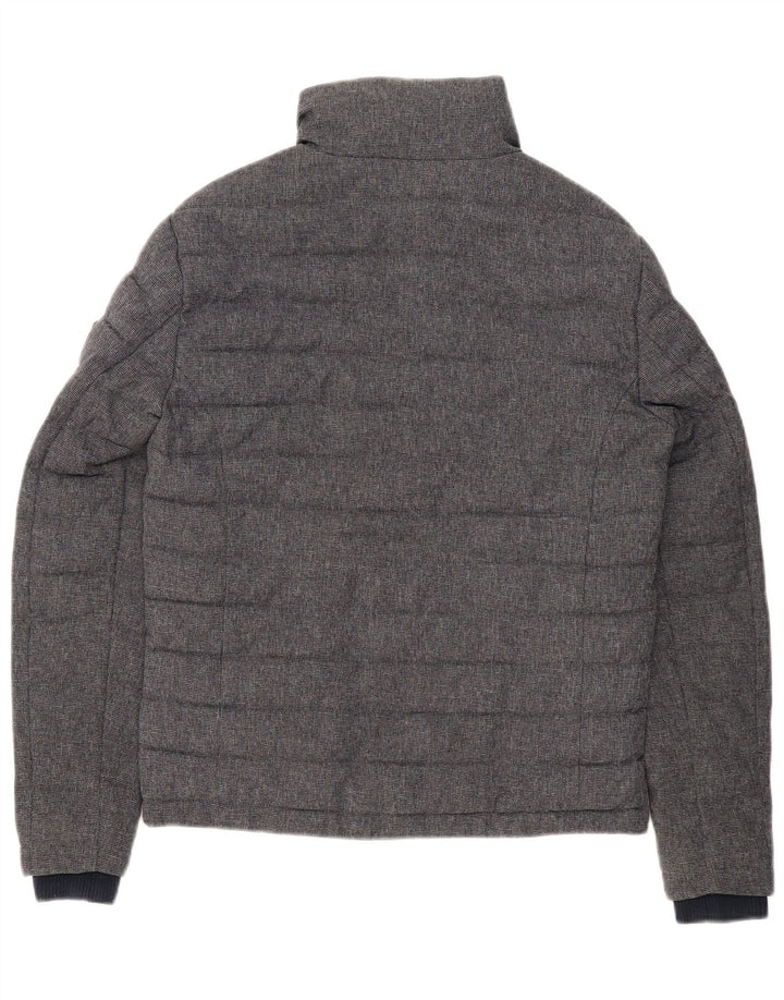 Superdry Mens Padded Jacket UK 36 Small Navy Blue Polyester