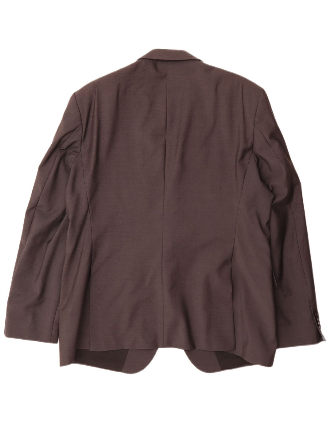 Hugo Boss Mens 2 Button Blazer Jacket EU 58 4XL Grey Virgin Wool Classic