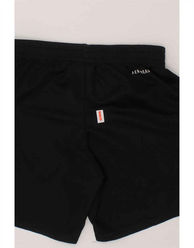 ADIDAS Boys Aeroready Sport Shorts 5-6 Years Black Polyester Vintage Adidas and Second-Hand Adidas from Messina Hembry 
