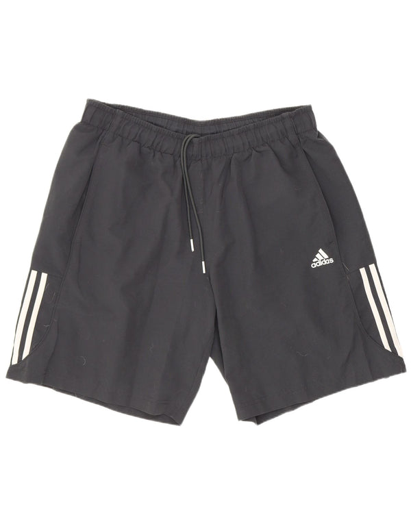 Adidas Mens Sport Shorts Large Black Polyester Sports