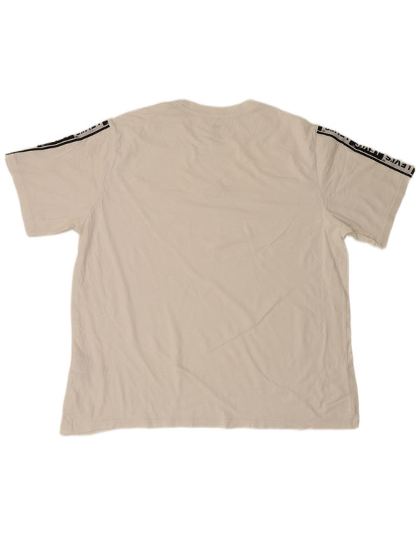 Levi's Mens Relaxed Graphic T-Shirt Top XL White Cotton
