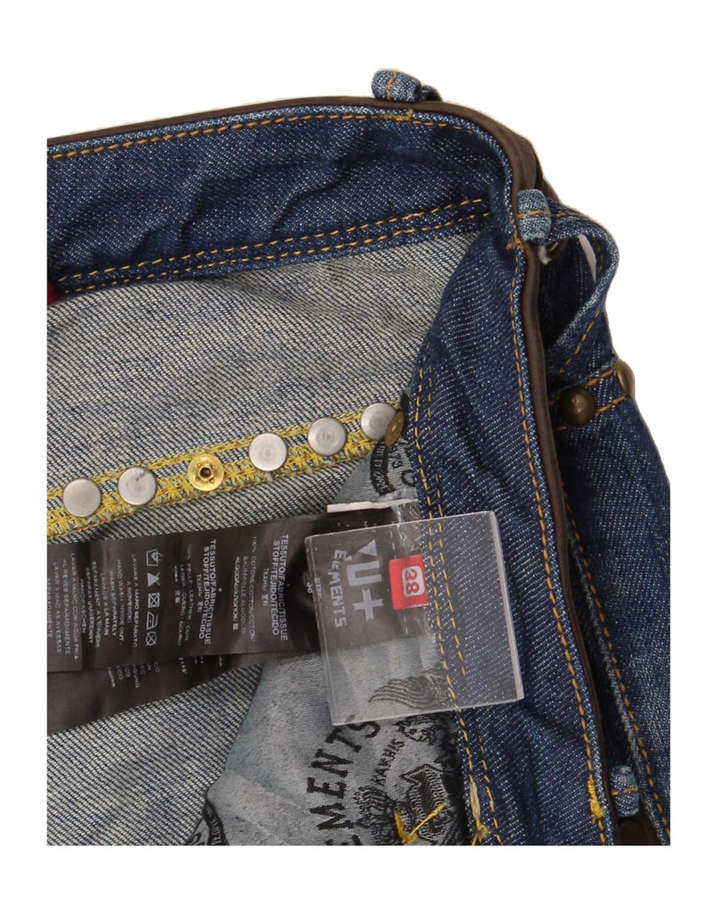 ZU ELEMENTS Mens Straight Jeans W38 L34 Blue Cotton Vintage Zu Elements and Second-Hand Zu Elements from Messina Hembry 
