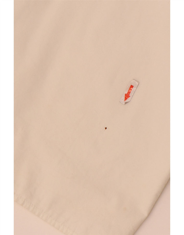 Levi's Womens Long Sleeve Oversized Shirt Dress UK 14 Medium White Cotton