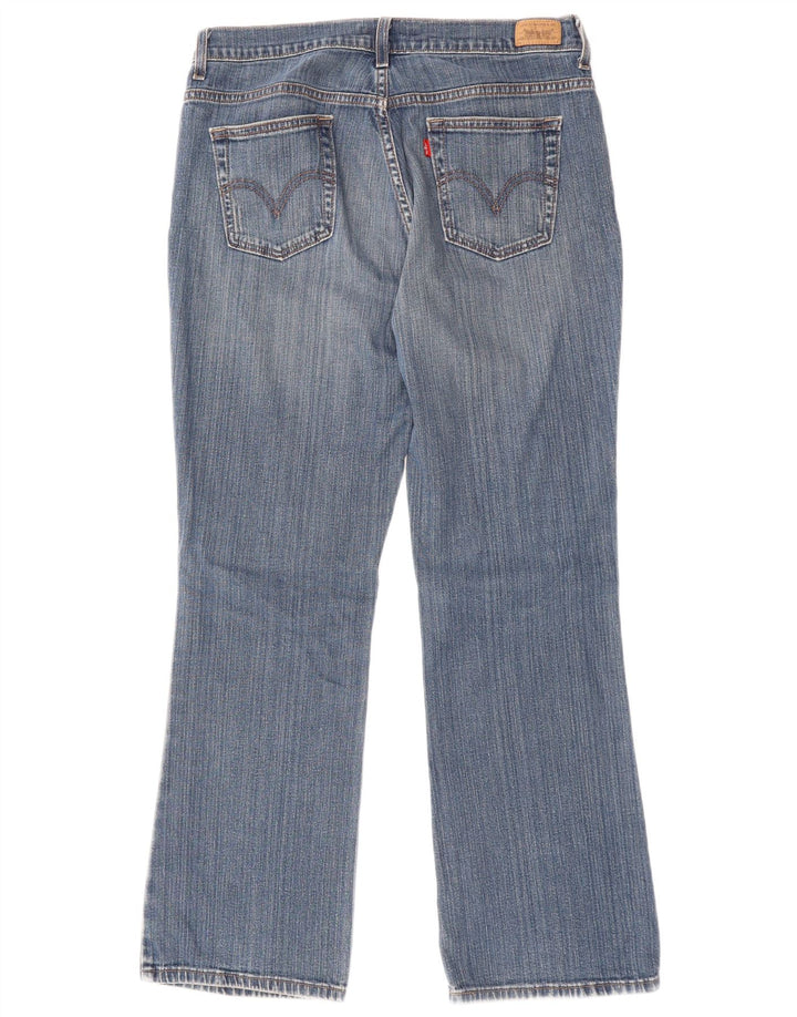 LEVI'S Womens 515 Bootcut Jeans US 10 Large W32 L30 Blue Cotton