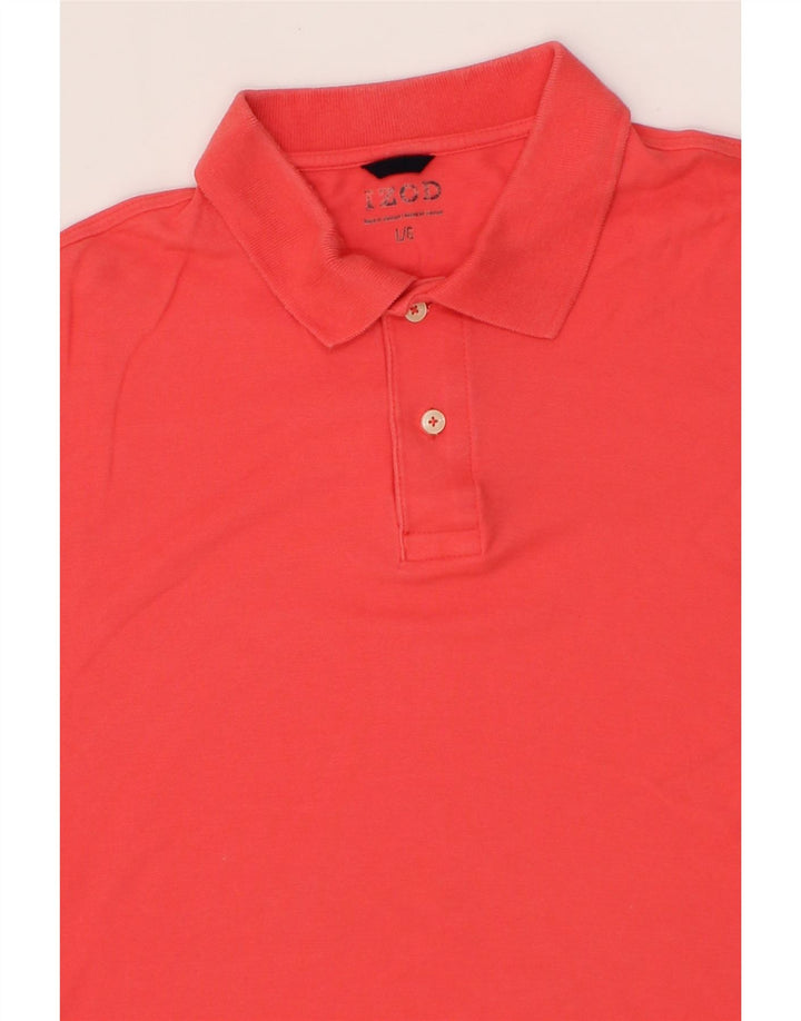 IZOD Mens Polo Shirt Large Red Cotton Vintage Izod and Second-Hand Izod from Messina Hembry 