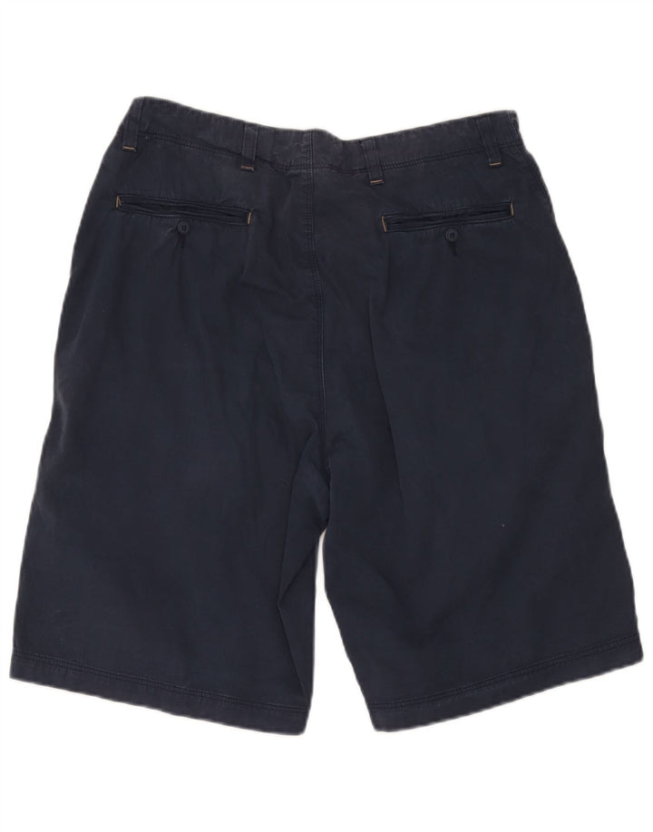 Champion Mens Chino Shorts Large W34  Navy Blue Cotton
