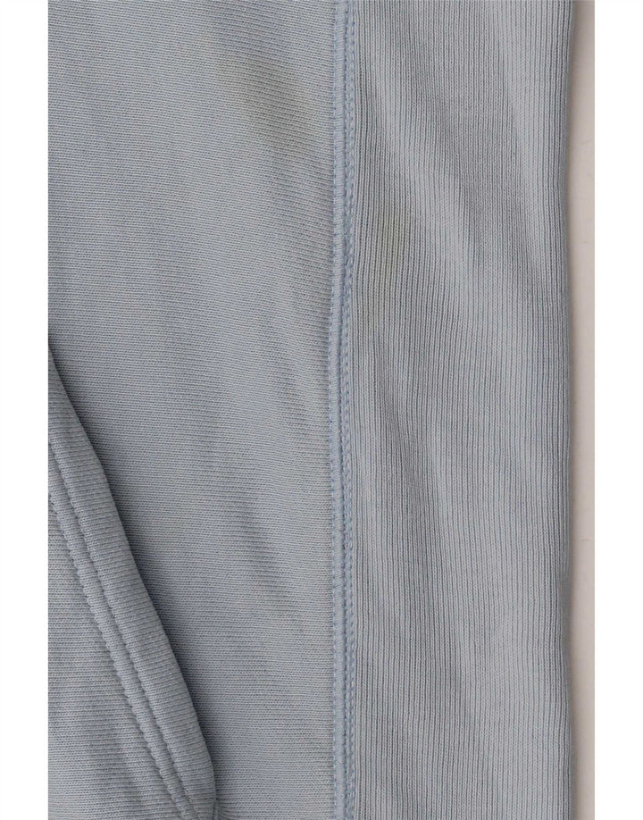Champion Mens Reverse Weave Hoodie Jumper Medium Blue Cotton