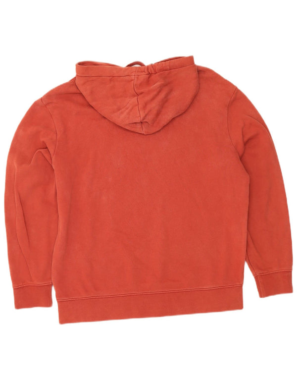 Lee Mens Regular Fit Hoodie Jumper Medium Red Cotton
