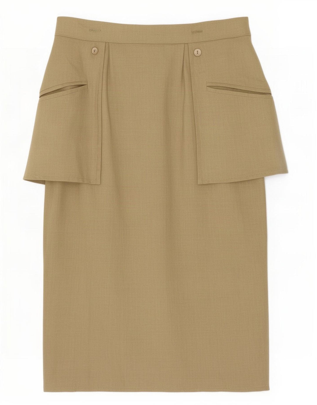 Vintage Womens Cargo Skirt IT 44 Medium W26 Khaki