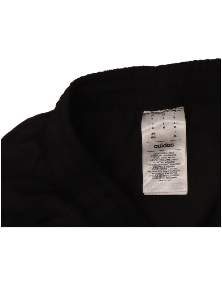 Adidas Womens Tracksuit Trousers Joggers UK 14 Medium  Black Polyester