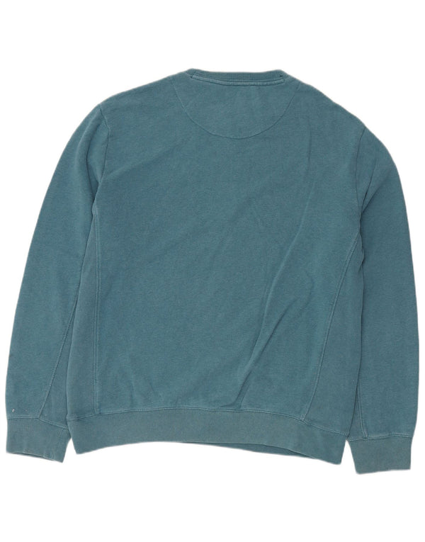 Crew Clothing Mens Sweatshirt Jumper XL Blue Cotton