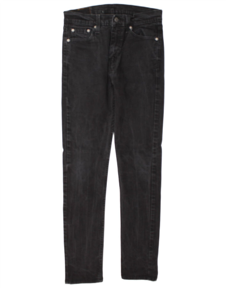 Levi's Womens 510 Skinny Jeans W30 L32 Grey Cotton
