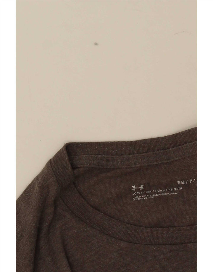 Under Armour Mens T-Shirt Top Small Grey