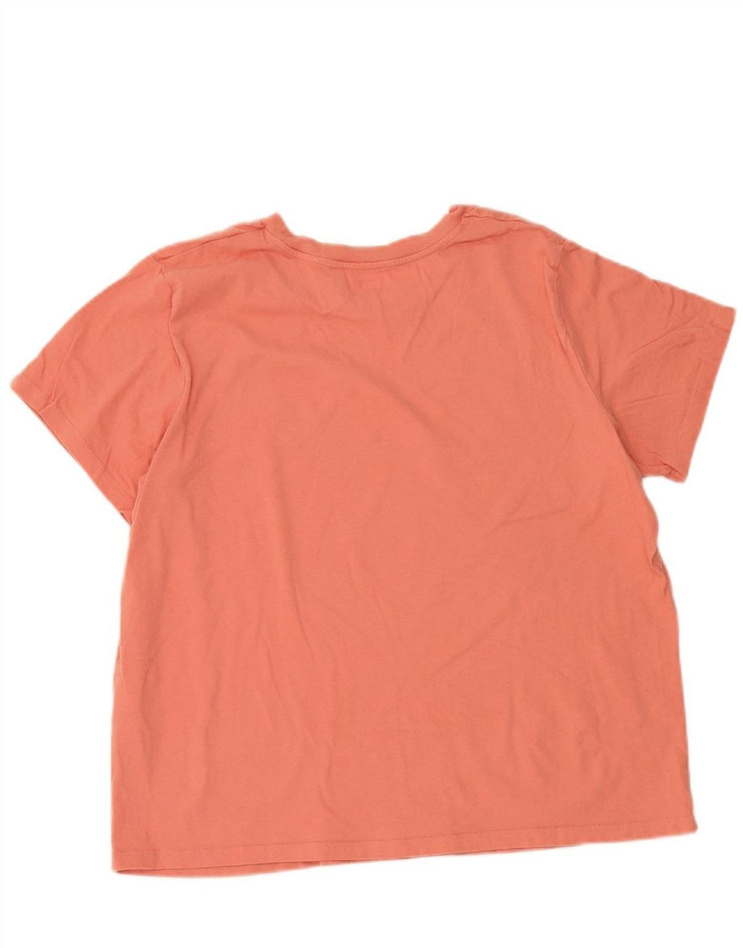 LEVI'S Womens T-Shirt Top UK 18 XL Pink Cotton