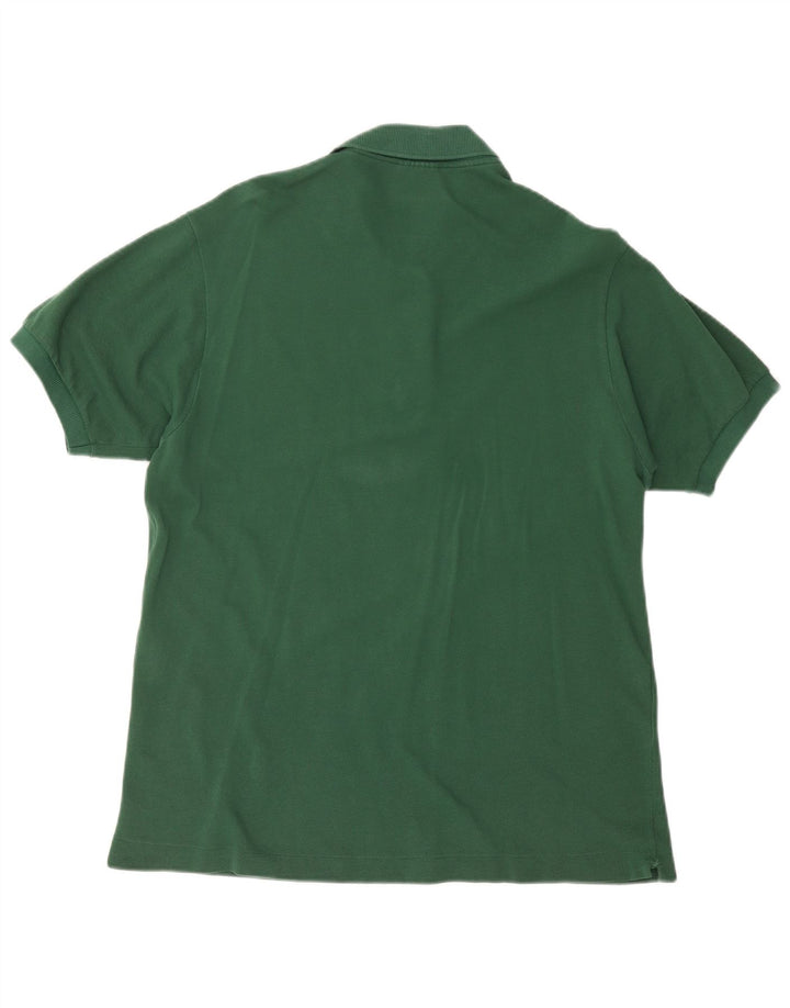 Lacoste Mens Polo Shirt Size 5 Large Green Cotton