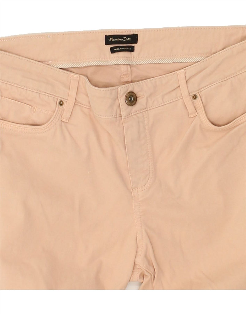 MASSIMO DUTTI Womens Slim Casual Trousers EU 40 Medium W30 L28  Beige | Vintage Massimo Dutti | Thrift | Second-Hand Massimo Dutti | Used Clothing | Messina Hembry 