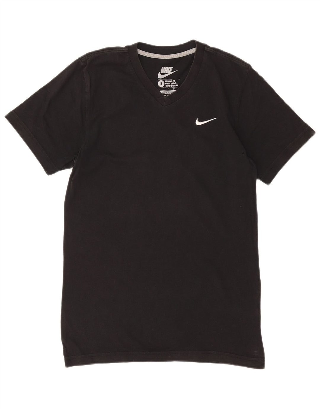 NIKE Mens Regular Fit T-Shirt Top Small Black