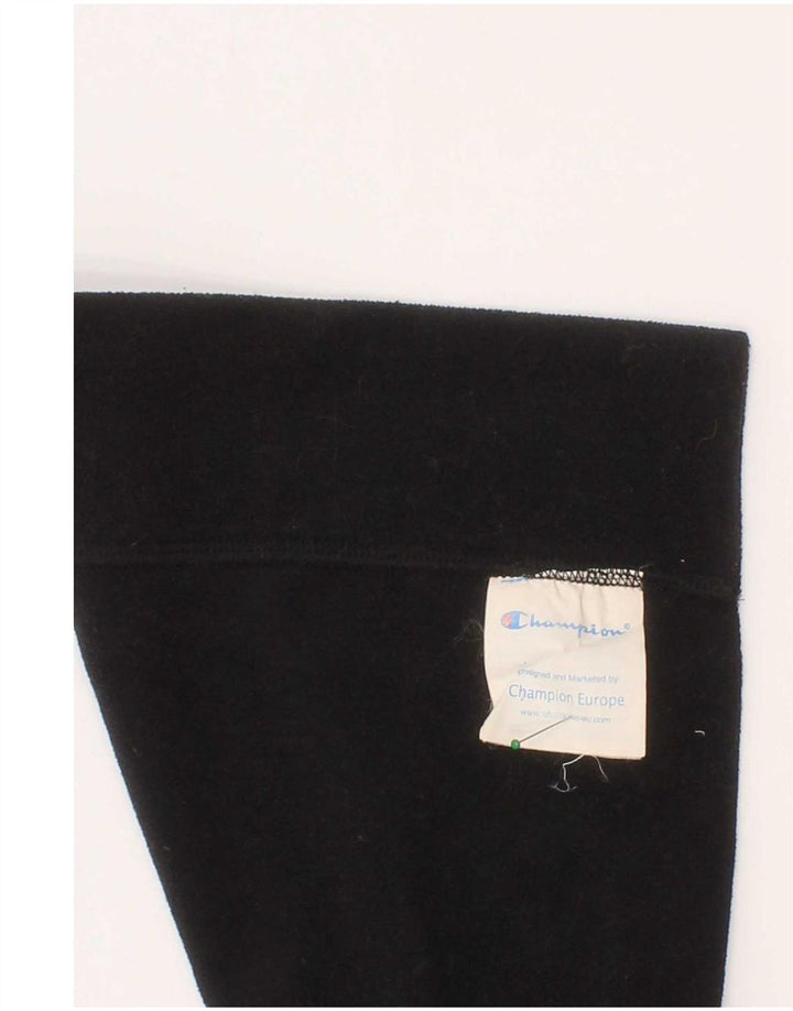 Champion Womens Fleece Rectangle Scarf One Size Black Polyester