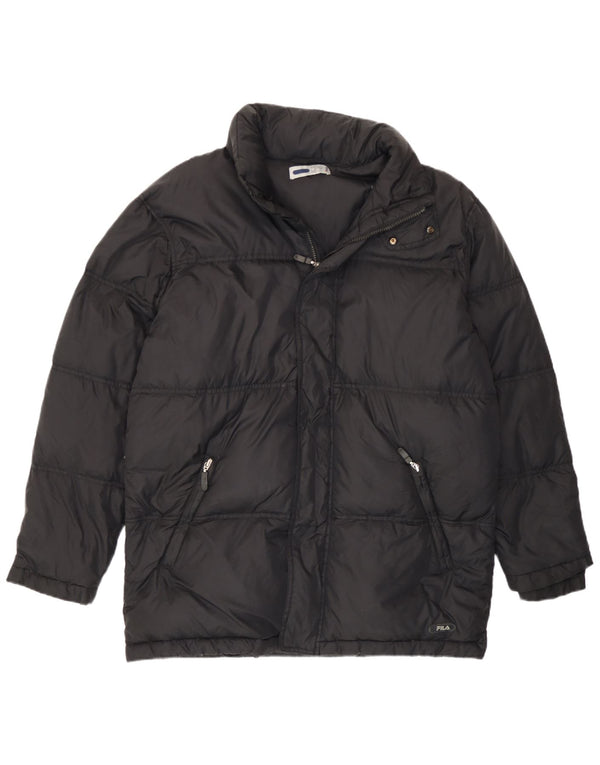 Fila Mens Padded Jacket IT 46/48 Medium Black