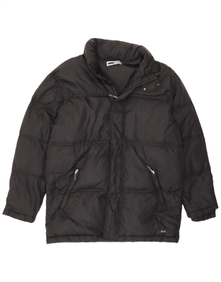Fila Mens Padded Jacket IT 46/48 Medium Black