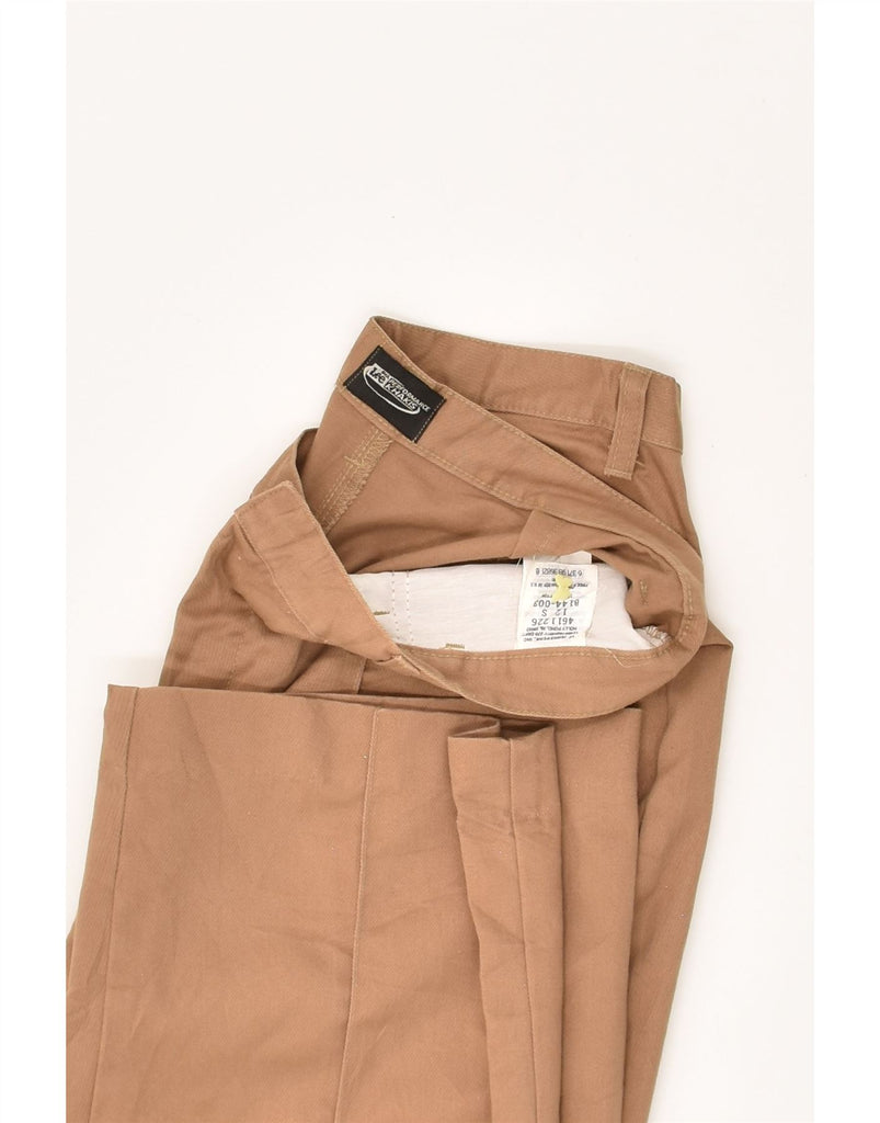 LEE Womens Khakis Straight Casual Trousers US 12 Large W32 L28 Brown | Vintage Lee | Thrift | Second-Hand Lee | Used Clothing | Messina Hembry 